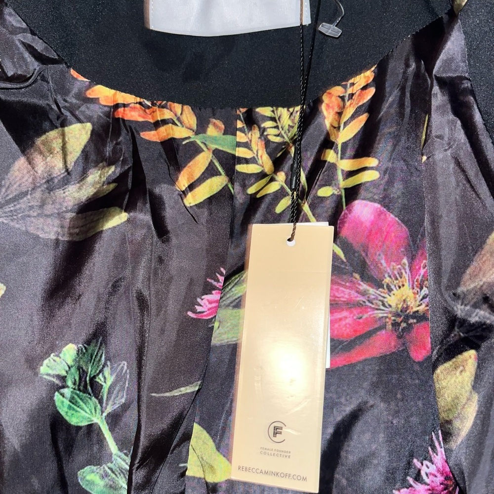 NWT, Rebecca Minkoff Black Coat, Size Medium - Picture 5 of 8